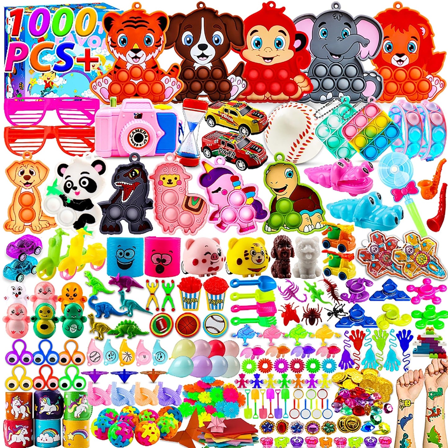 1000 PCS Fidget Toy Party Favors for Kids