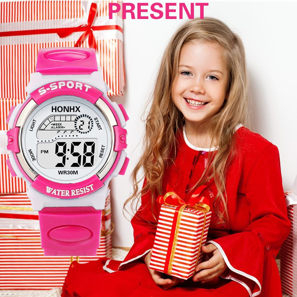HONHX Kids' Electronic Watch - Multifunctional
