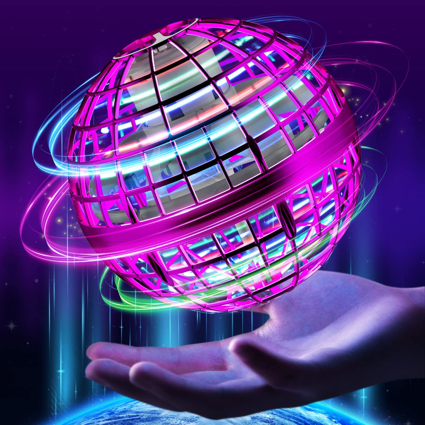 Flying Orb Ball Hand Controlled Hover Boomerang Ball